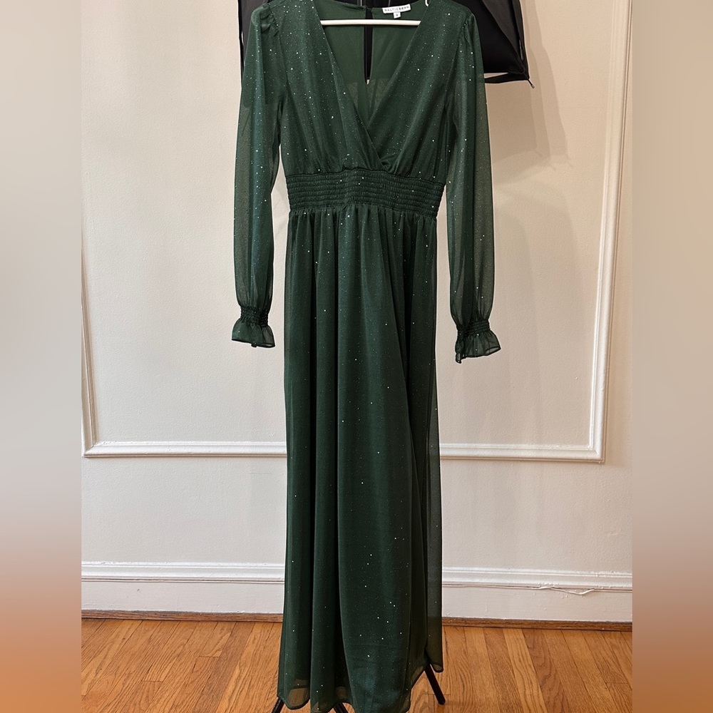 Baltic Born Emerald Sparkle Gown
